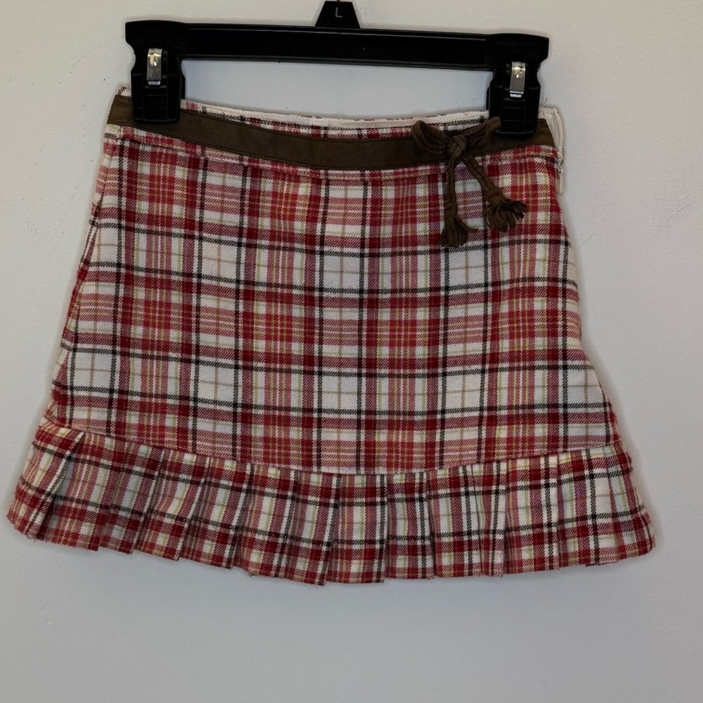 Janie and Jack Soft Plaid Skirt